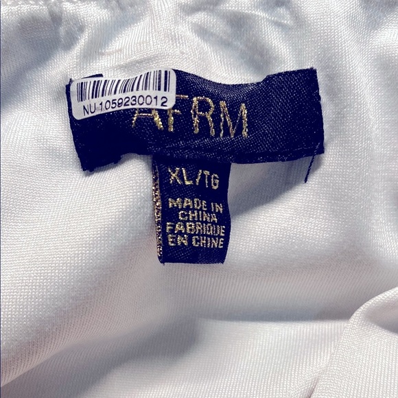 AFRM Suzanne Power Mesh Maxi Dress Size XL - Picture 10 of 11